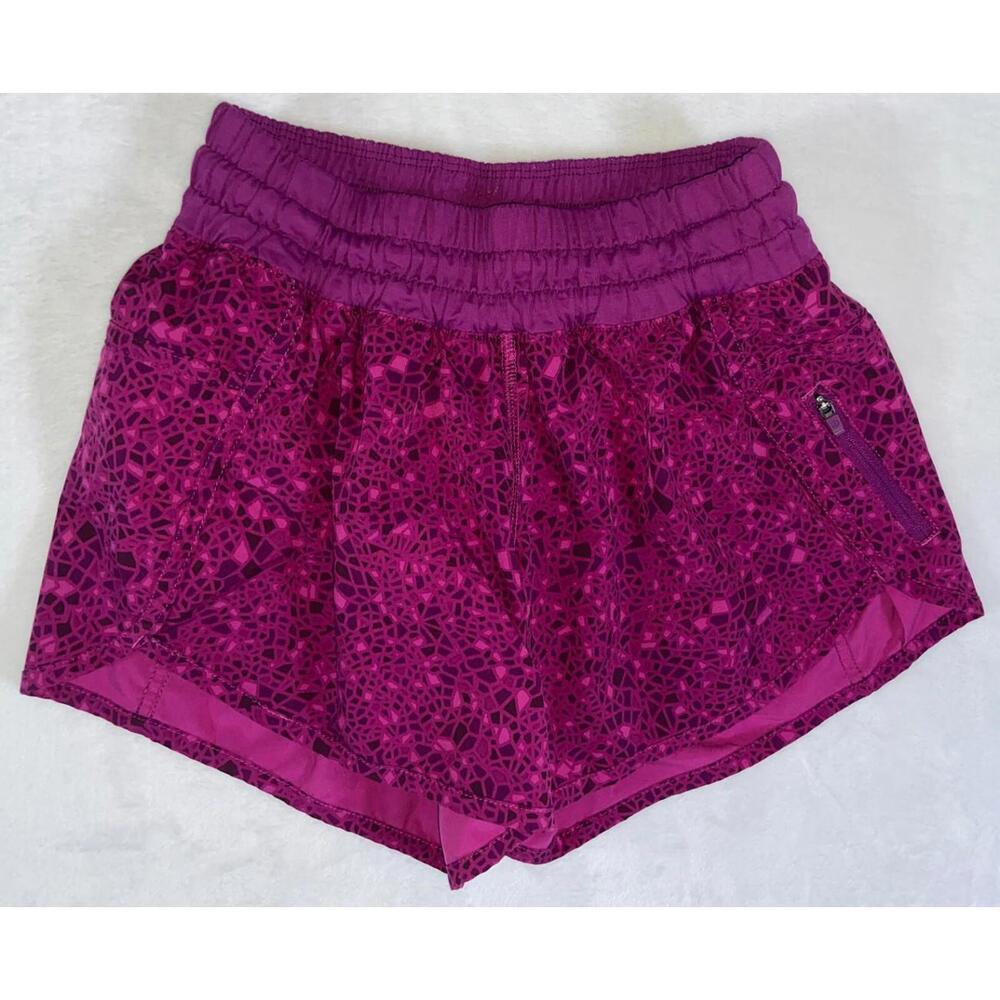 Lululemon Tracker Short III Paradise Geo Regal Plum Multi / Regal Plum W7D51S 4